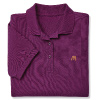Ladies' Deep Berry Soft-Touch Polo