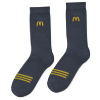 Navy Arch Stripe Socks